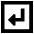 Return Square 1 Icon from Sharp Remix Set