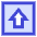 Shift Square Icon from Sharp Duo Set