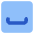 Spacebar Square Icon from Core Flat Set