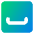 Spacebar Square Icon from Core Gradient Set