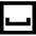 Spacebar Square Icon from Sharp Remix Set