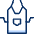 Apron Icon from Cyber Duotone Set