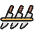 Kitchen Knife Set icon - Free transparent PNG, SVG. No sign up needed.