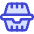 Plastic Food Container Icon from Core Duo Set