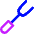 Big Fork Icon from Flex Neon Set