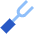 Big Fork Icon from Sharp Flat Set