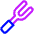 Big Fork Icon from Plump Neon Set