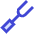 Big Fork Icon from Sharp Duo Set