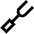 Big Fork Icon from Sharp Line Set
