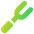 Big Fork Icon from Plump Gradient Set