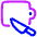 Cutting Board Icon from Plump Neon Set
