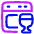 Dishwasher Icon from Plump Neon Set