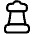 Pepper Bottle Icon from Plump Line Set