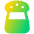 Salt Bottle Icon from Plump Gradient Set