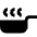 Skillet Icon from Sharp Solid Set