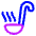 Soup Spoon Icon from Plump Neon Set