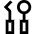 Dentist Dentistry Tools Icon from Sharp Line Set