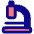 Microscope Observation Sciene Icon from Plump Pop Set