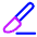 Surgical Knife Surgery Icon from Plump Neon Set