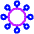Virus Icon from Plump Neon Set