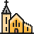 Landmark Cologne Cathedral Icon from Ultimate Colors Set | Free Download as SVG Vector and Transparent PNG | Streamline icons