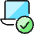 Laptop Approve icon - Free transparent PNG, SVG. No sign up needed.