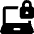 Laptop Lock 2 Icon from Ultimate Bold Set