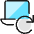 Laptop Refresh Icon from Ultimate Colors Set