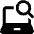Laptop Search Icon from Ultimate Bold Set
