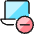 Laptop Subtract Icon from Ultimate Colors Set