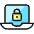 Laptop Lock 1 icon - Free transparent PNG, SVG. No sign up needed.