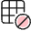 Layers Grid Disable icon - Free transparent PNG, SVG. No sign up needed.
