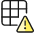 Layers Grid Warning Icon from Ultimate Colors Set | Free Download as SVG Vector and Transparent PNG | Streamline icons