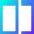Split Horizontal Icon from Sharp Gradient Set