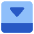 Bar Bottom Panel Close Icon from Core Flat Set