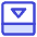 Bar Bottom Panel Close Icon from Core Duo Set