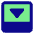Bar Bottom Panel Close Icon from Core Pop Set