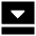 Bar Bottom Panel Close Icon from Sharp Solid Set