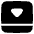 Bar Bottom Panel Close Icon from Plump Solid Set