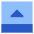Bar Bottom Panel Open Icon from Sharp Flat Set