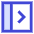 Bar Sidebar Left Panel Open Icon from Sharp Duo Set