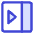 Bar Sidebar Left Panel Open Icon from Core Duo Set