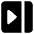 Bar Sidebar Left Panel Open Icon from Core Solid Set