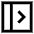 Bar Sidebar Left Panel Open Icon from Sharp Line Set