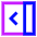 Bar Sidebar Right Panel Open Icon from Sharp Neon Set