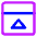 Bar Top Panel Close Icon from Core Neon Set