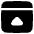 Bar Top Panel Close Icon from Plump Solid Set