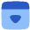 Bar Top Panel Open Icon from Plump Flat Set