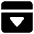 Bar Top Panel Open Icon from Core Solid Set