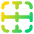 Border Horizontal Icon from Plump Gradient Set
